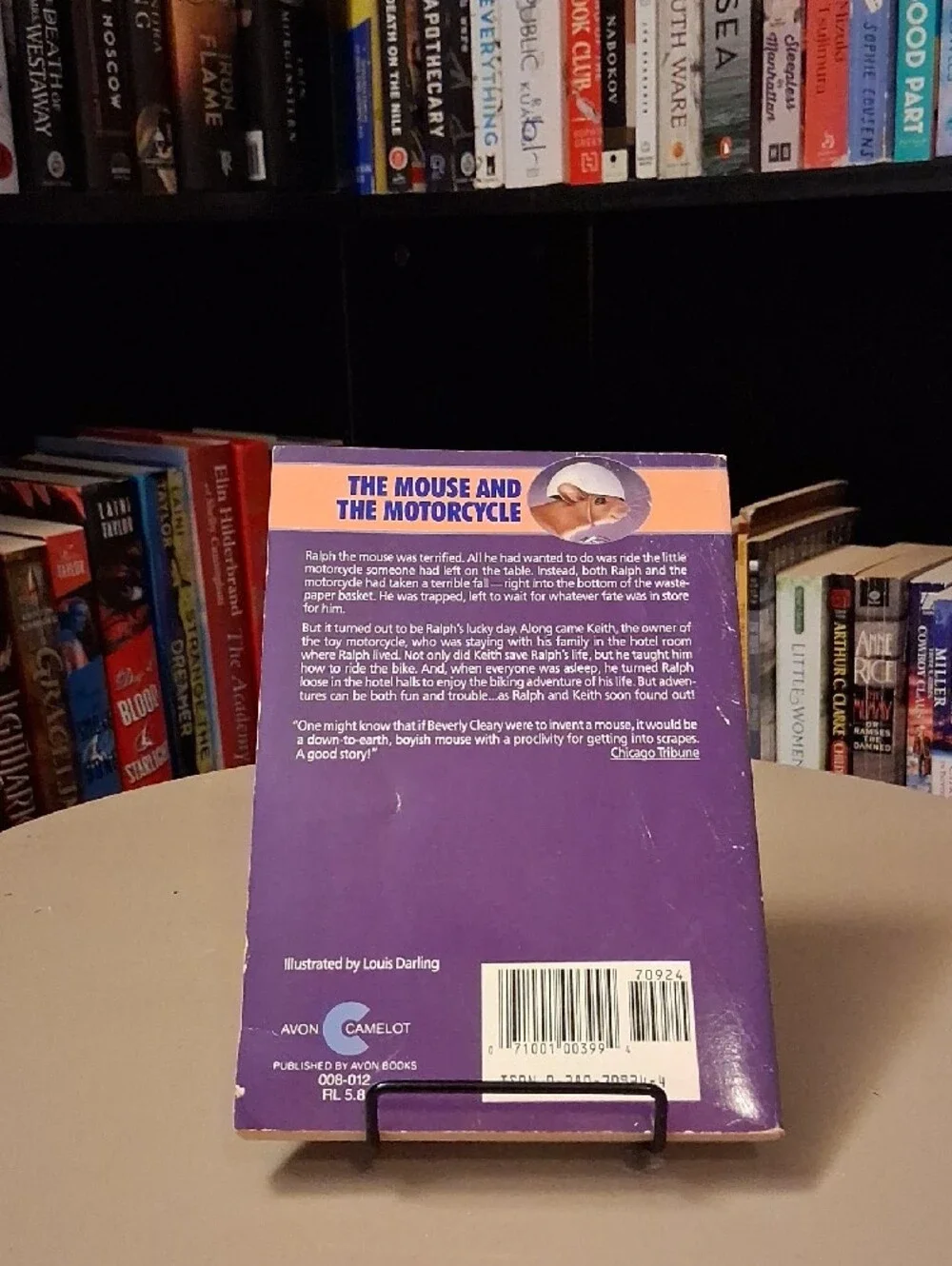 The Mouse and the Motorcycle By Beverly Cleary